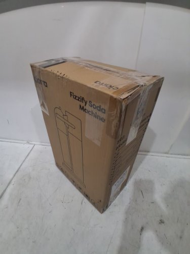 Ciarra Fizzify Soda Maker with 2 1L Bottles - 7.4" x 4.9" x 16.6" - Black (Model: CAFSMO1-B) image 2