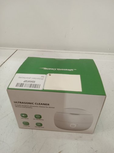 ultrasonic Cleaner Machine - 45000hz - 200ml - white - (model:	‎JX-580PRO) image 2