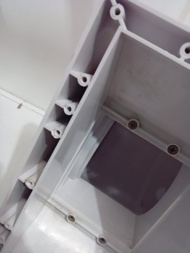 hydrotools Complete Widemouth Thru-Wall Skimmer - 14" x 7.5" - white - (model:8939) image 3