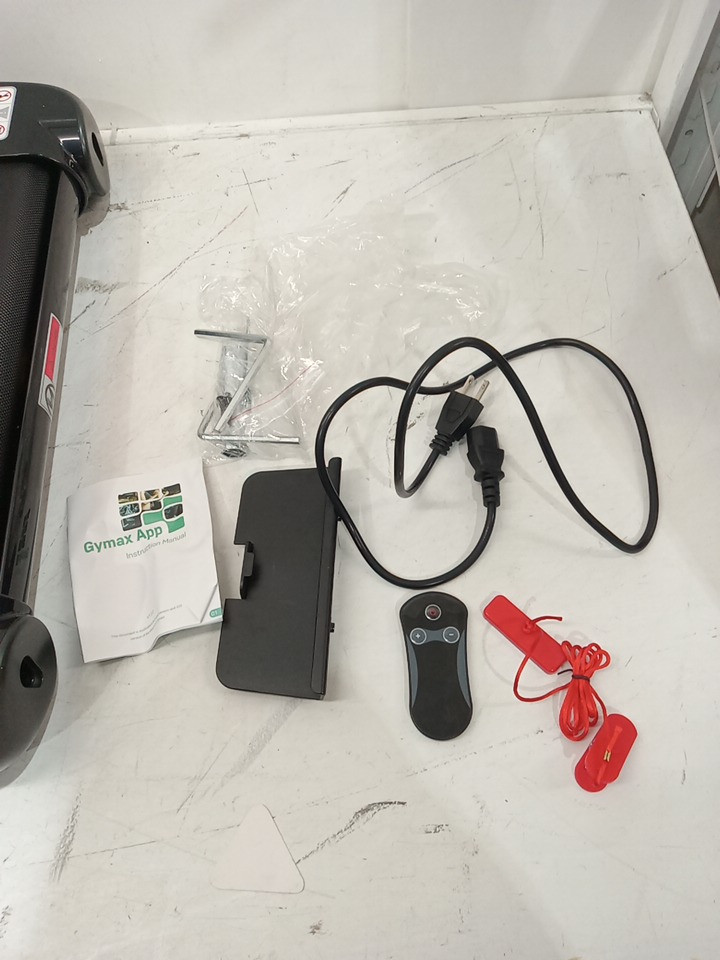 COSTWAY 2-IN-1 FOLDING TREADMILL WITH BLUETOOTH SPEAKER AND REMOTE (MODEL:SP37513GN) image 6