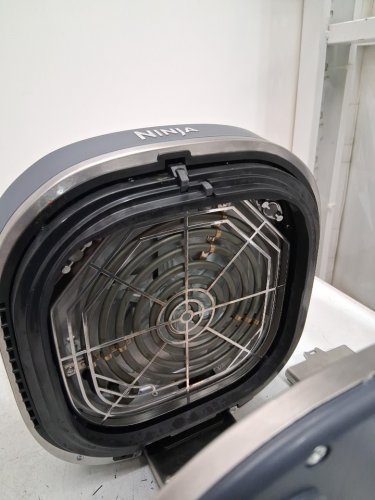 Ninja Crispi Pro 6-in-1 Glass Air Fryer Safe FAMILY-SIZED COOKING SYSTEM - 2.5QT - 6QT - Cyberspace/blue (model: AS101CCY) image 6