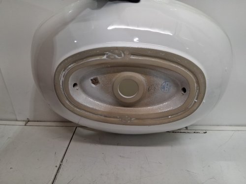 moder ceramic Boat Shaped Vessel Bathroom Sink -22" white (model: DV-1V0319) image 7