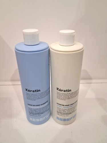 2PC REDEFINE HAIR CARE KERATIN KIT SHAMPOO & CONDITIONER - 500ML/EACH image 2
