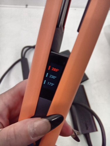 dyson airstrait wet to dry hair straightener - LIMITED EDITION APRICOT/ TOPAZ  (model: ht01) image 10