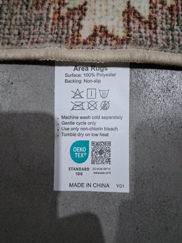 BESTSWEETIE Washable Area Rug - 7FT x 9FT image 4