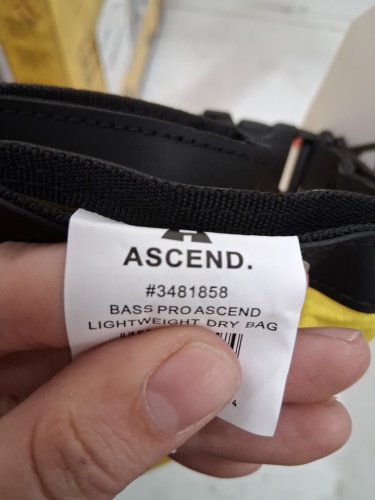 Ascend Lightweight Dry Bag - 5L - Yellow (model: A-5l-lwdb/3481858) image 4