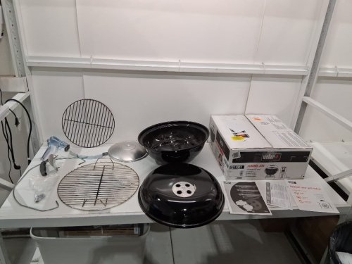 WEBER JUMBO JOE 18" PORTABLE CHARCOAL GRILL - BLACK (MODEL: 1211001) image 2
