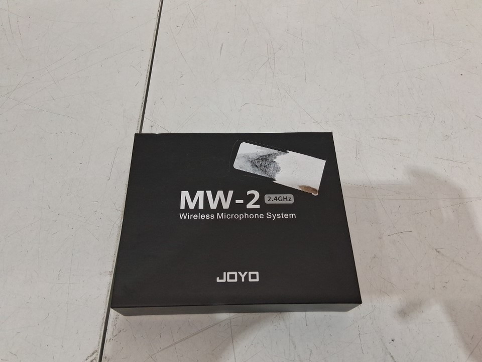 JOYO WIRELESS MICROPHONE SYSTEM - 2.4GHZ - BLACK (MODEL: MW-2) image 2