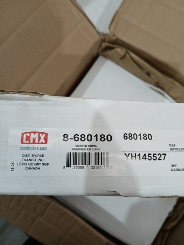 CMX Front Disc Brake Rotor - compatible with ford f150 2004-2008 (model: 8-680180) image 3