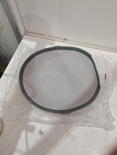 silicone mat for automatic litter box - 15.5" x 14.7" - gray image 3