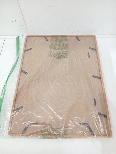 Wood Picture Frame With Mat - 18" x 24" - Brown image 4