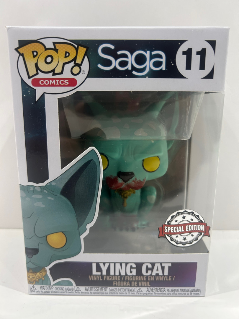 Funko pop! **special edition** Comics: saga - lying cat vinyl figure (#11) image 2
