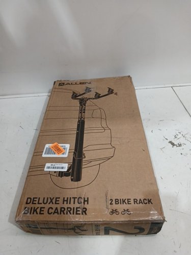 ALLEN SPORTS DELUXE hitch-MOUNTED 2-BIKE (BICYCLE) CARRIER/RACK - 1"-2" receiver - black (MODEL: 522rr) image 2