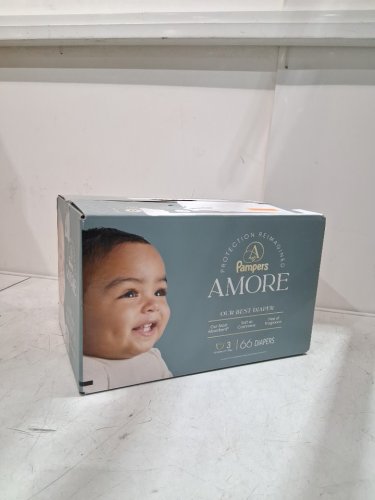 66PK PAMPERS AMORE DIAPERS - SIZE 3 - WHITE image 2