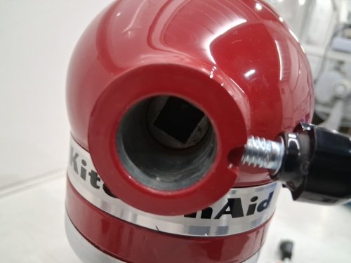 KitchenAid Artisan Series Tilt-Head Stand Mixer- 5QT - Empire Red - (model: KSM150FBER) image 9