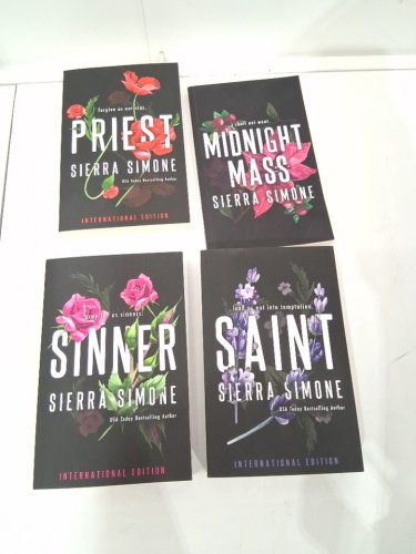(paperback) 4pc priest series with midnight mass novella (priest, sinner and saint) by sierra simone image 2