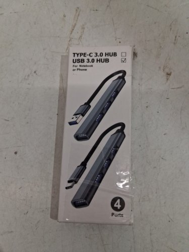 4-IN-1 USB/USB-C 3.0 HUB - GREY image 3