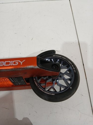 Envy Scooters Prodigy X Pro Scooter - 34" x 27" x 5" - Orange/black image 5