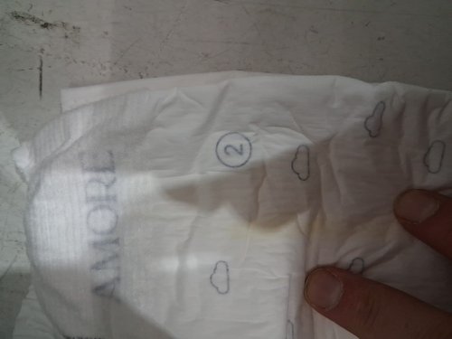 186PK KID'S PAMPERS AMORE MOST ABSORBENT AND BEST DIAPER - SIZE 2 - WHITE image 3