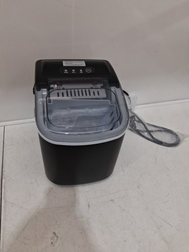 EUHOMY COUNTERTOP ICE MAKER MACHINE - MAKES 26LB/DAY - BLACK (MODEL: IM-06D / IM001-BBL-CAEH) image 3