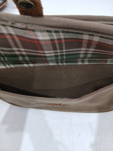 Cabela's Deluxe Waxed Canvas Leather Shotgun Case - 52" - green/brown (model: CB18102221-0) image 5