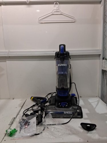 EUREKA POWERSPEED CORDED LIGHTWEIGHT UPRIGHT BAGLESS VACUUM CLEANER WITH ACCESSORIES - DARK BLUE (model: neu280c) image 3