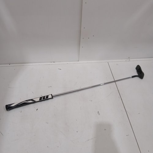 wurthsport #2 golf club putter with zenergy super stroke grip, 35" - White, Black image 2