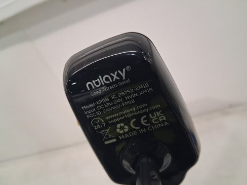 NULAXY WIREESS IN-CAR BLUETOOTH FM TRANSMITTER RADIO ADPATER - (MODEL: KM18) image 4