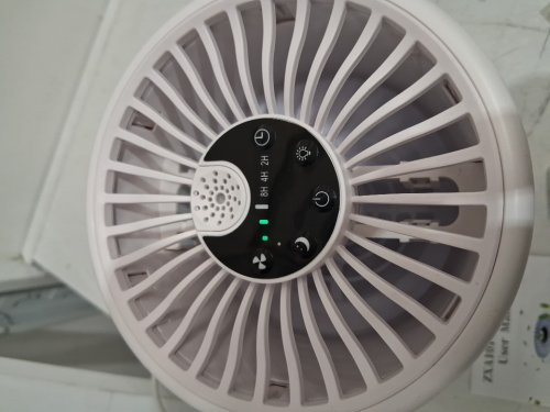 ZXBEER  portable Air Purifier with diffuser - white image 4