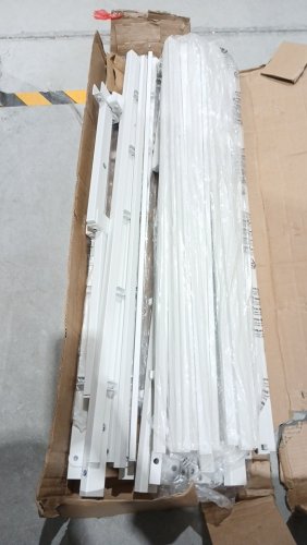 THE ART OF LIVING Metal BED FRAME - KING - WHITE (MODEL: WDLWCTTC004) image 3