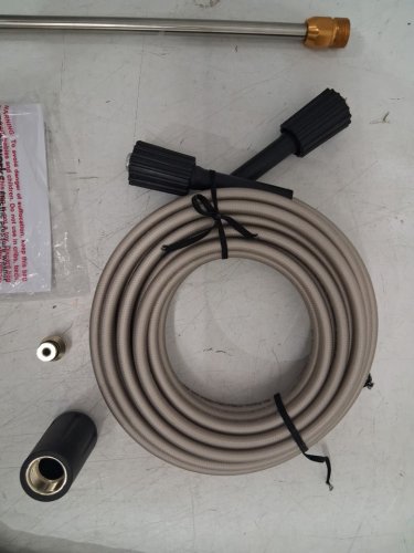 Greenworks Electric Pressure Washer Replacement Gun and Hose Kit - 2000PSI - 1.2GPM - Green/Black (Model: 5209502CO) image 3