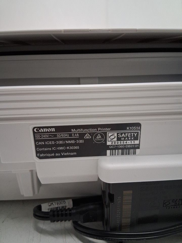 Canon PIXMA TS3420 Wireless Inkjet Printer - White (MODEL: K10514) image 6