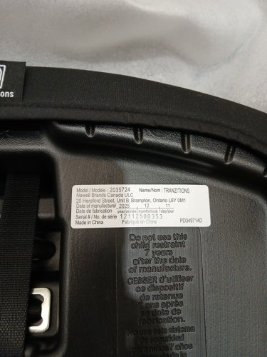GRACO C20 TRANZITIONS 3-IN-1 HARNESS BOOSTER CAR SEAT - 100LBS CAP - BLACK (MODEL: 2035724) image 3