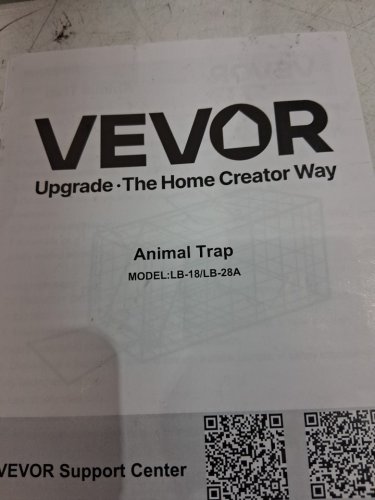 HUMANE ANIMAL TRAP - GALVANIZED IRON - 31" X 10" X 12" - SILVER (MODEL: LB-28A) image 4