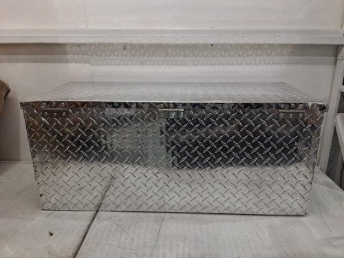 garvee  Heavy Duty Aluminum Sliding Shelf Bed Tool Box - 36" x 15" - silver (model:  pau_0lyh) image 10