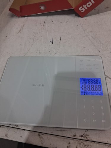 Starfrit Digital Kitchen Scale - 11 lb / 5 kg Capacity - Stainless Steel (model:93771) image 2