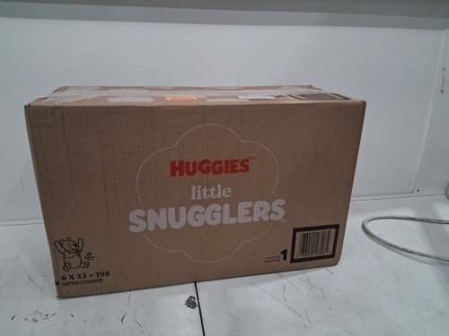 198PK HUGGIES LITTLE SNUGGLERS BABY DIAPERS - SIZE 1 (UP TO 14LB) - DISNEY WINNIE THE POOH (MODEL: 56308) image 2