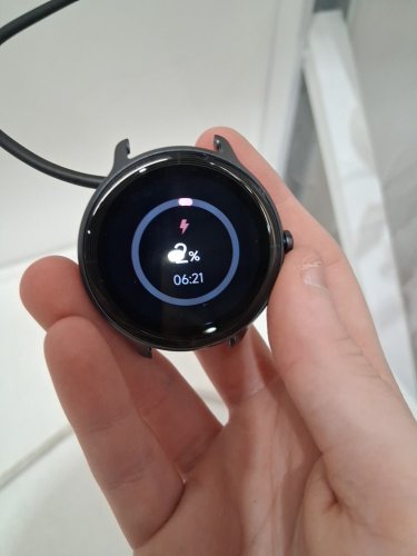 women's veryfit  bluetooth health tracking ip68 waterproof smart watch - 1.27" - BLACK image 4