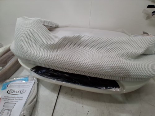 graco smartsense soothing bassinet Bassinet and Rocker with Cry Detection Technology 100% Organic Cotton Sheet - luna (model: 2227904) image 10