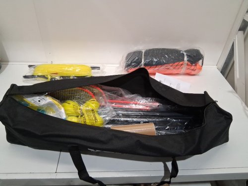 Volleyball and Badminton Set with Adjustable height net - 32FT x 8FT - (Model: JH-301) image 3