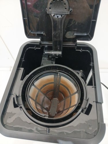 AIRMSEN PROGRAMMABLE DRIP COFFEE MAKER WITH TOUCHSCREEN - 14-CUP - 73OZ TANK - BLACK/STAINLESS STEEL (MODEL: ‎HR-CM306) image 4