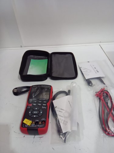 3-in-1 Handheld Oscilloscope - 50mhz - red/black image 3