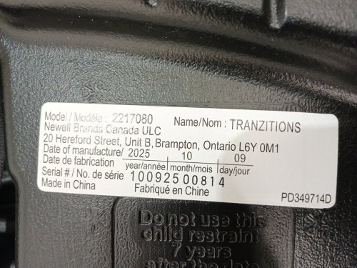 3-in-1 graco tranzitions lightweight height adjustable harness booster car seat - 100lbs max - eloise purple (model: 2217080) image 8