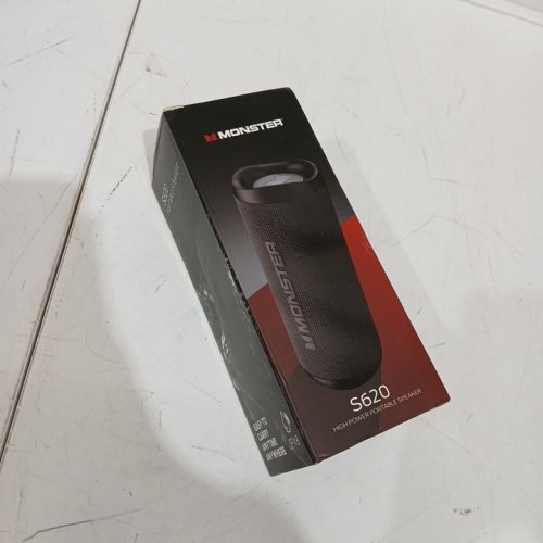 Monster waterproof Bluetooth Speaker - 40w - built in mic - black - (model: ‎ ‎MS62120) image 2