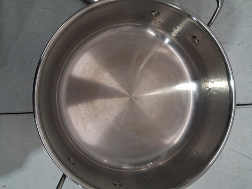 Lagostina Legacy 5-LAY CLAD STAINLESS STEEL Hammered Everyday Pan - 5.5L image 5