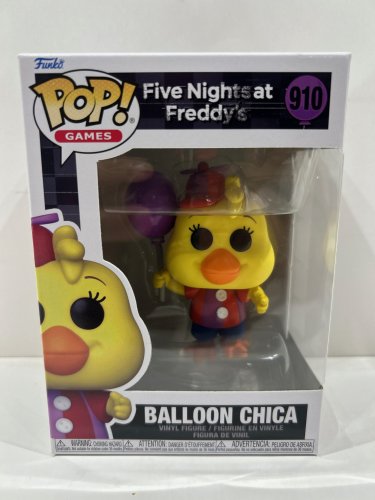 Funko pop! Games: five nights at freddy’s - balloon chica vinyl figure (#910) image 2