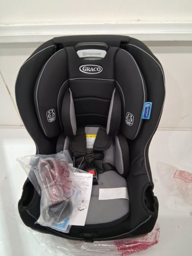 GRACO EXTEND2FIT 2-IN-1 CONVERTIBLE CAR SEAT - TITUS GREY/BLACK (MODEL: 2149057) image 2