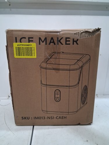 Euhomy countertop nugget ice maker - makes 35lbs/day - stainless steel ( model: im-15s) image 7