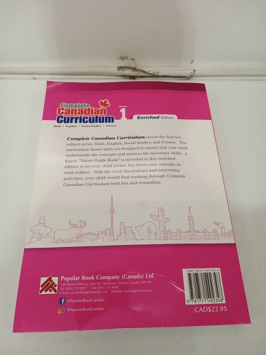 Complete Canadian Curriculum Grade 1 (Enriched Edition) - Math, English, Social Studies, and Science (model: 8880944) image 3