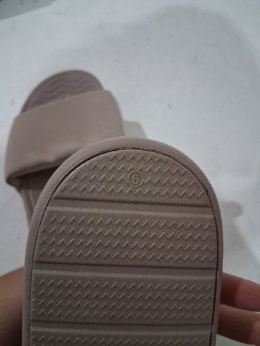 Women's Lazypants slides sandals - size 9 - cream (Style: 2864409) image 4